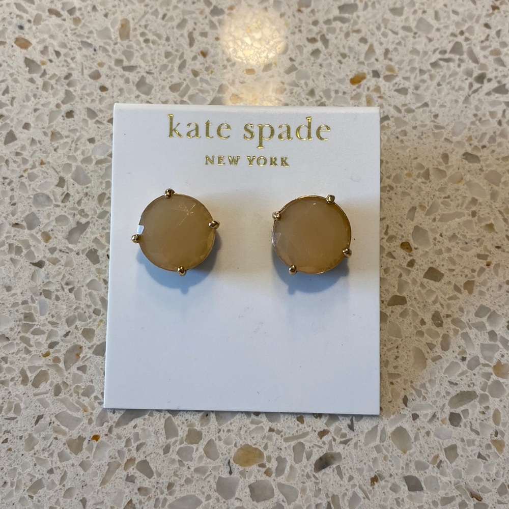 Kate Spade light pink earrings